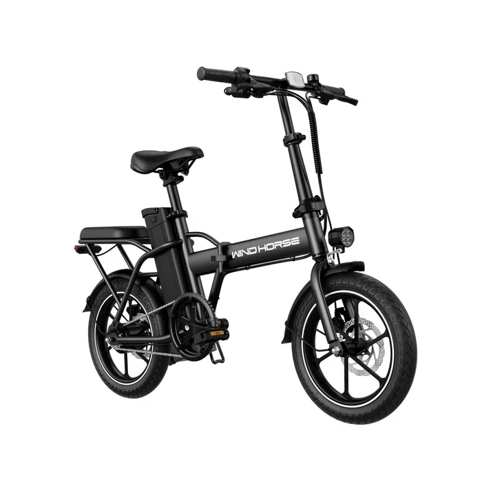 Wind Horse W2 A Electric Bike, W2 A (Black) - Image 5
