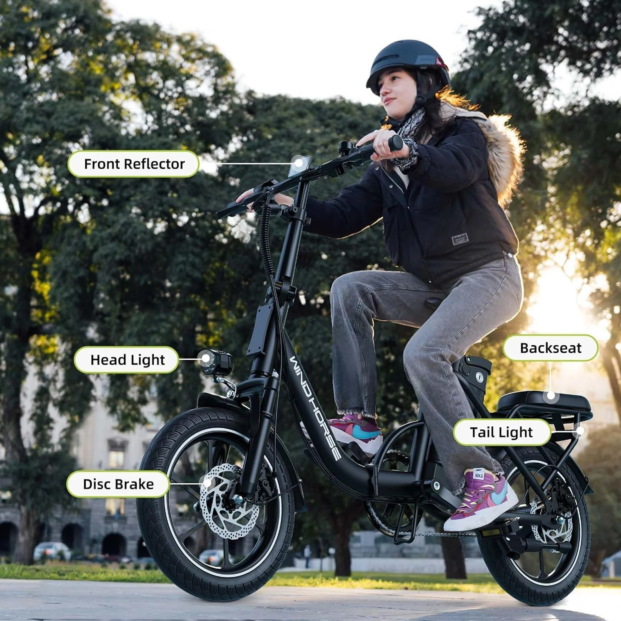 Wind Horse W2 B Electric Bike, W2 B - Image 4