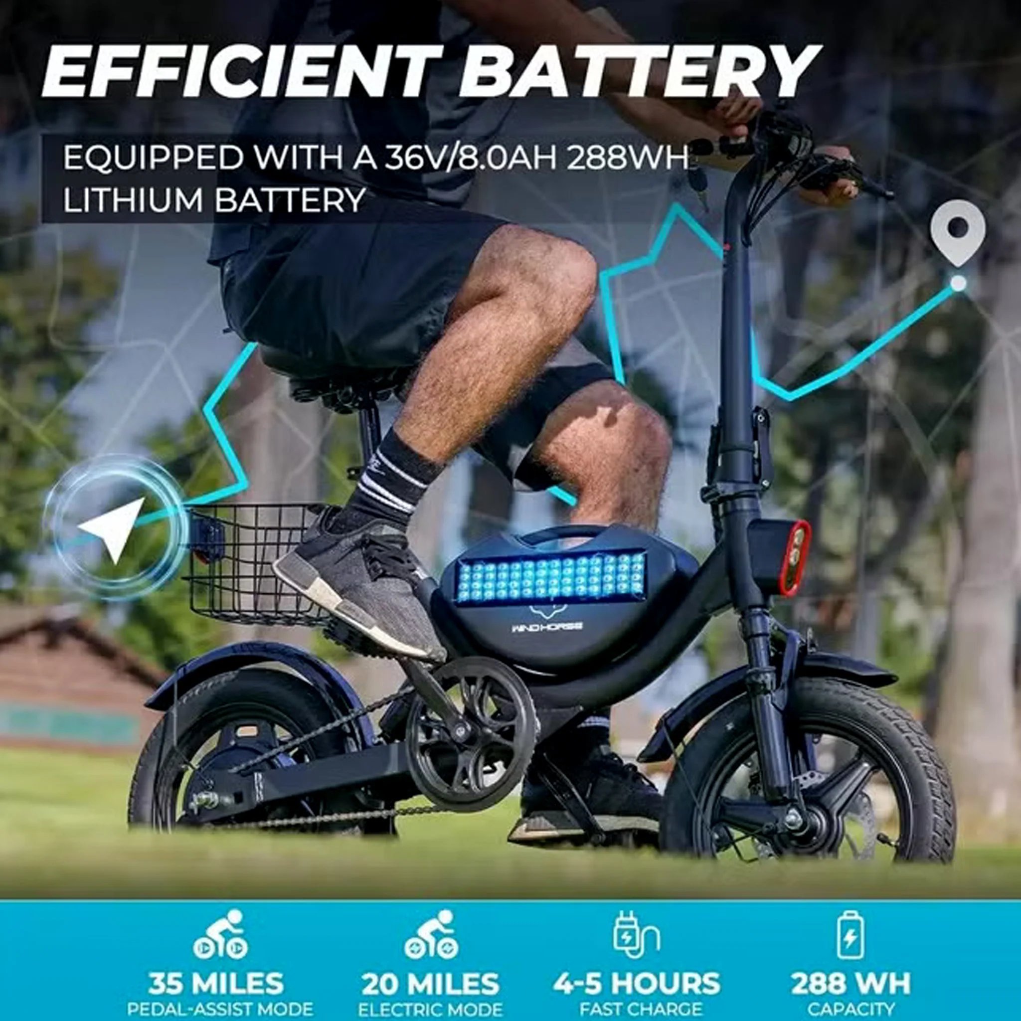 Wind Horse W3 Electric Bike, W3 - Image 5