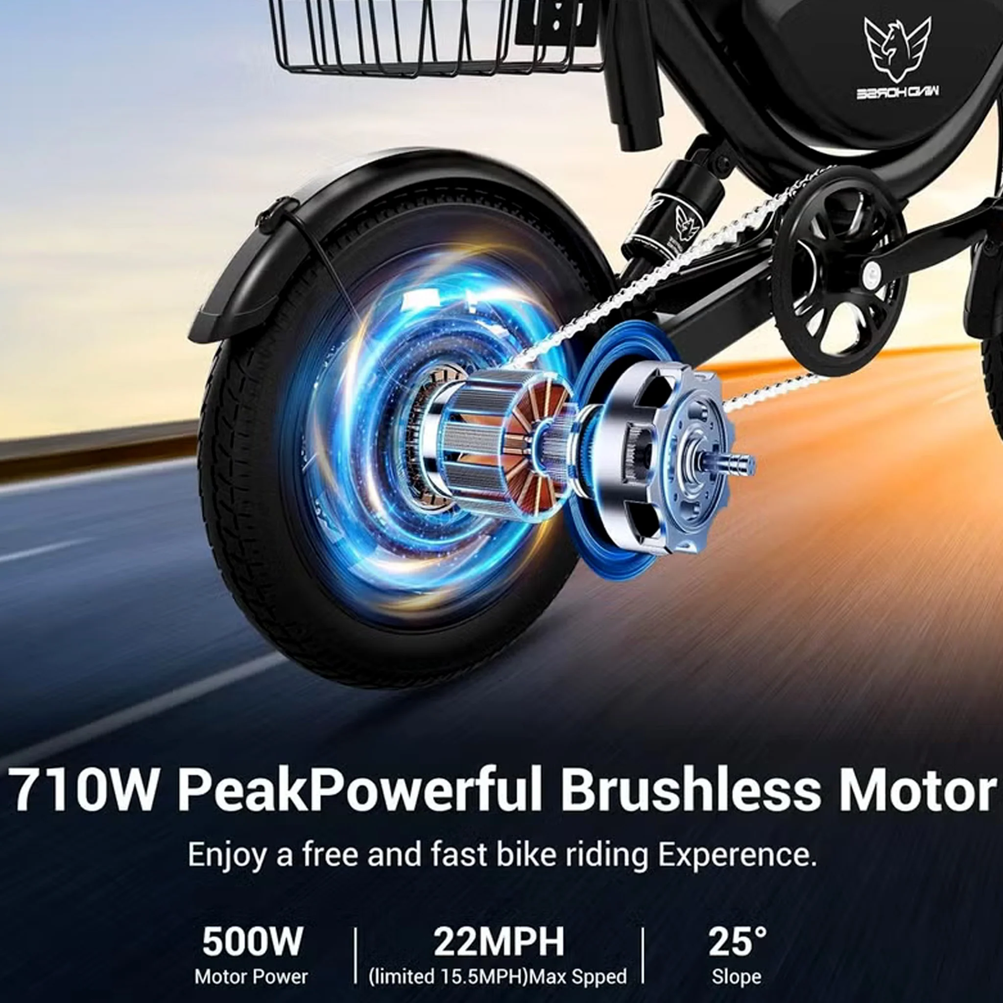 Wind Horse W3 Electric Bike, W3 - Image 8
