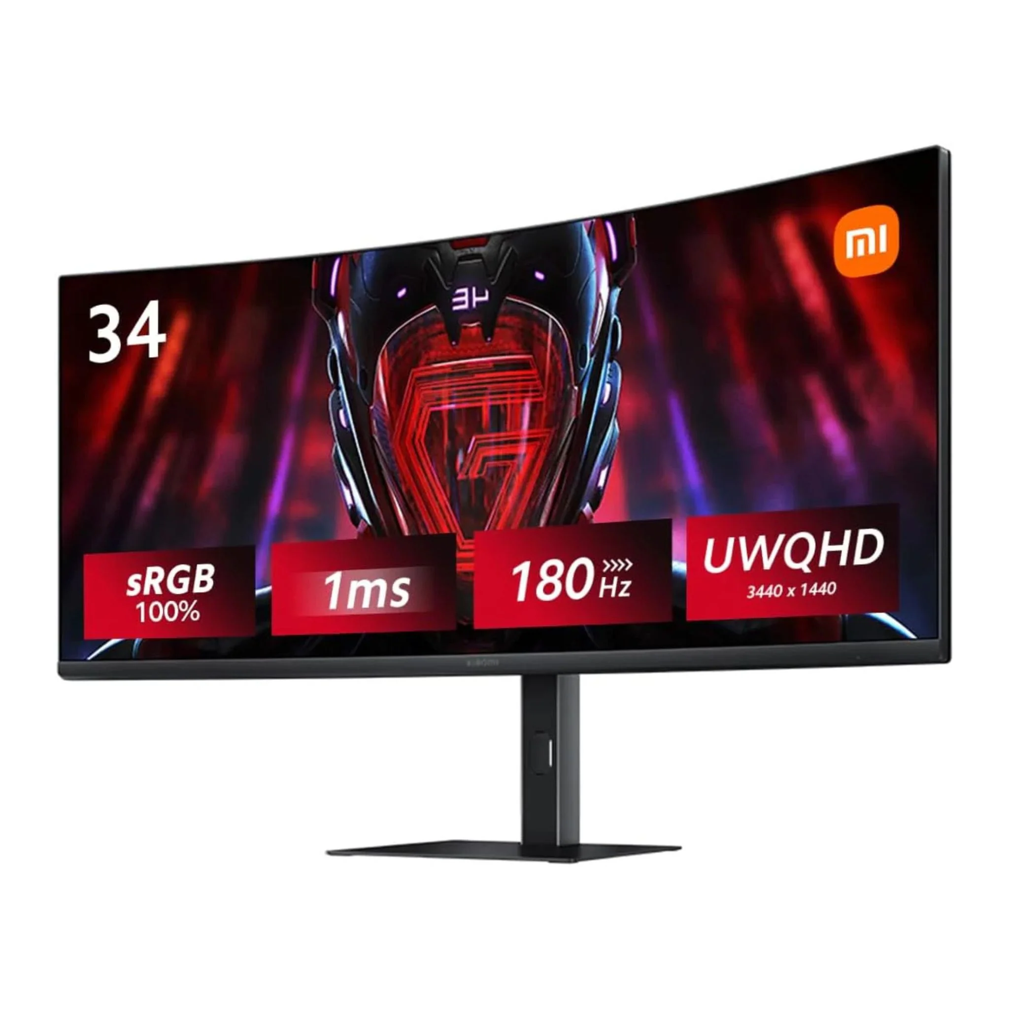 Xiaomi 34 inch Curved Gaming Monitor - G34WQI - Image 4