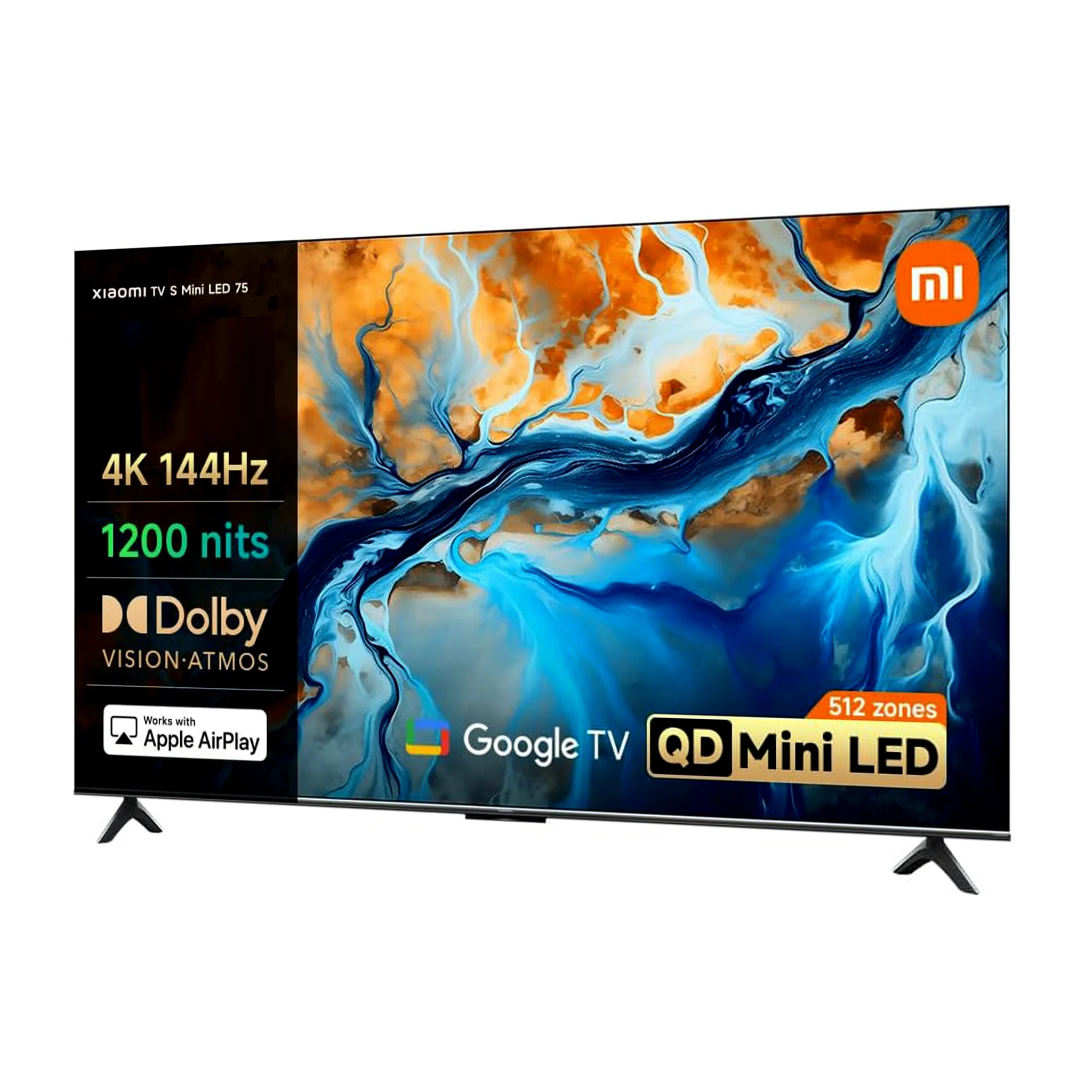Xiaomi 75 inch Android Smart QLED Mini LED TV - 4K, L75MA-SPLME - Image 4