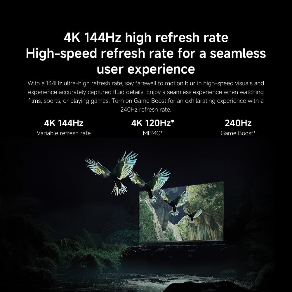 Xiaomi 75 inch Android Smart QLED Mini LED TV - 4K, L75MA-SPLME - Image 9